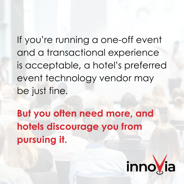 Quote Card: Hotel AV Exclusivity: How We Got Here, Why It Stinks, and What You Can Do About It