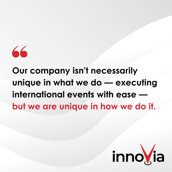 Quote Card: How innoVia Makes Seamless International Events a Reality