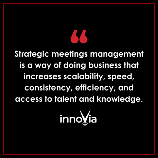 Quote Card: 5 Benefits of Strategic Meetings Management