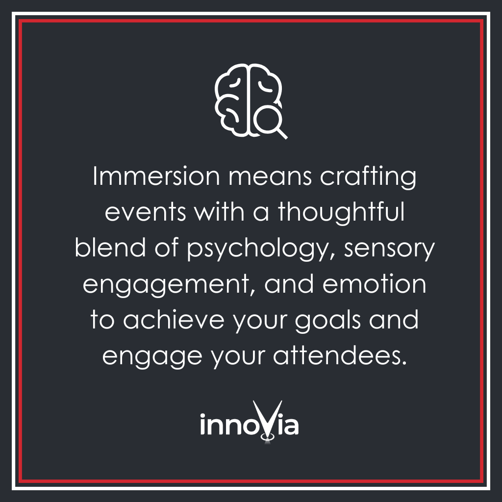 Quote Card: How to Create an Immersive Experience Using Neuroscience-Driven Event Design